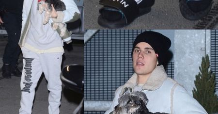 Justin Bieber w klapkach wyjeżdża z Polski (ZDJĘCIA)