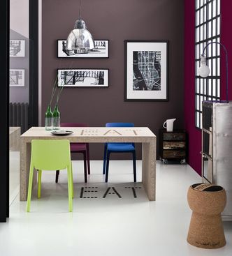 Polecają jadalnię w wydaniu industrialnym