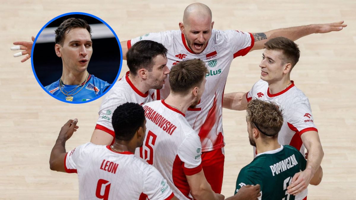 Getty Images / Mark Fredesjed Cristino / Na zdjęciu: reprezentacja Polski, na małym zdjęciu: Yuri Romano