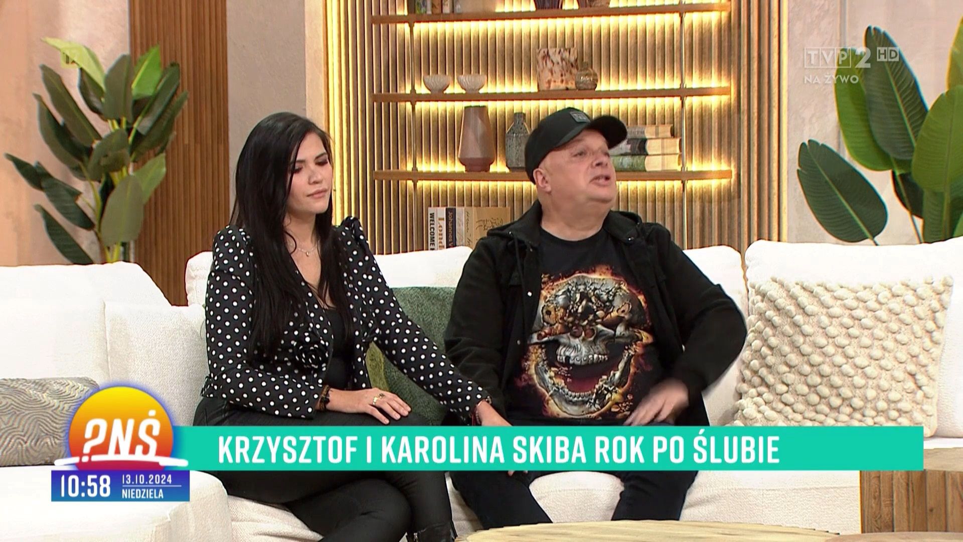 Krzysztof Skiba z żoną w "Pytaniu na śniadanie"