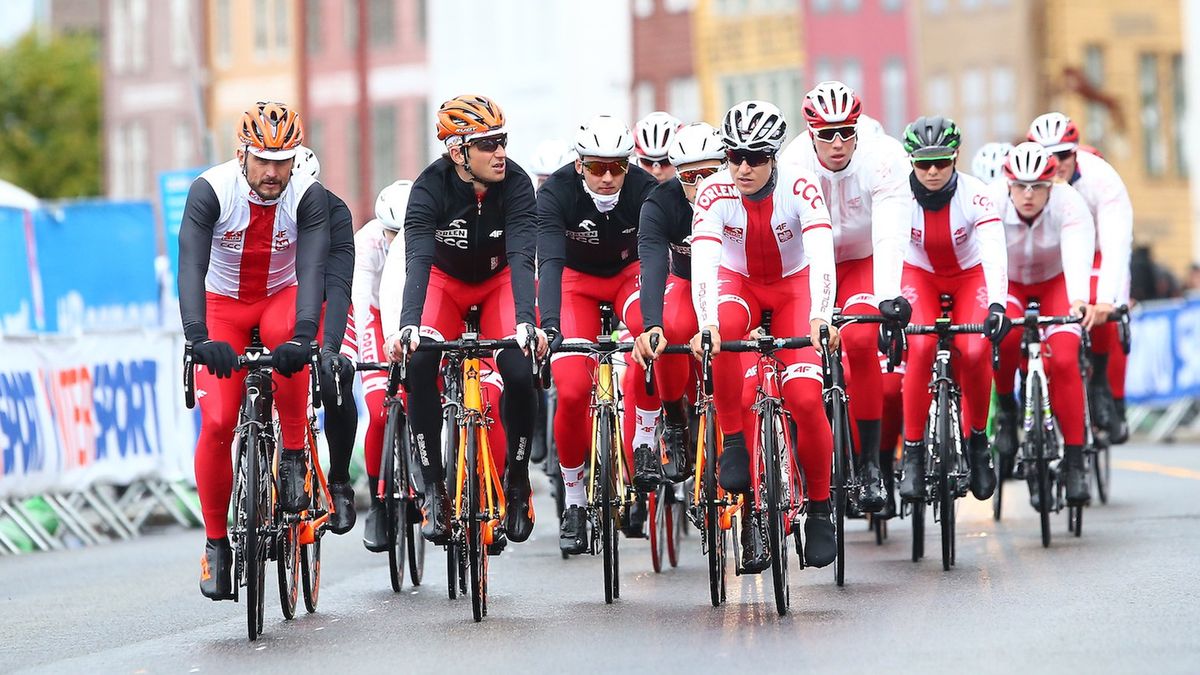 Newspix / Tomasz Markowski / Reprezentacja Polski na treningu podczas mistrzostw świata w Bergen.