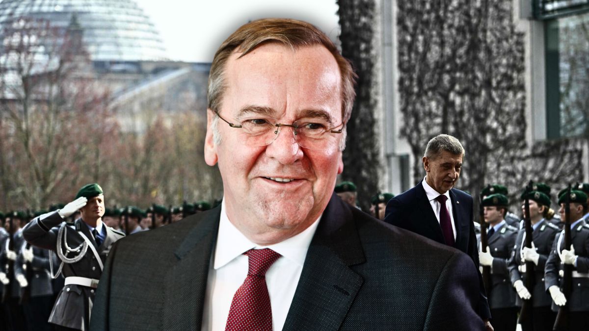 Minister obrony Niemiec Boris Pistorius