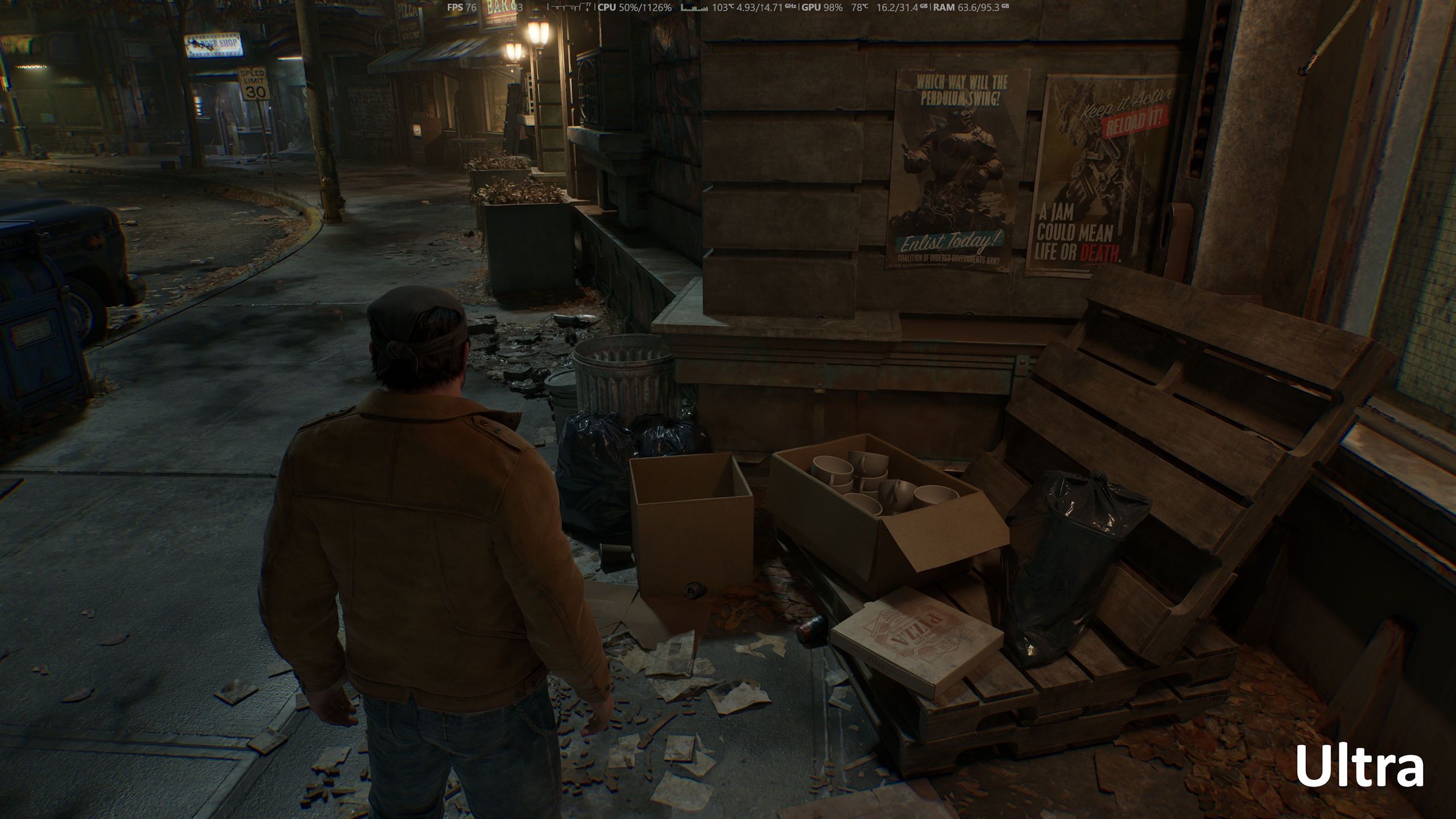 Gears of War: E-Day - ust. Ultra z RTX Geometry