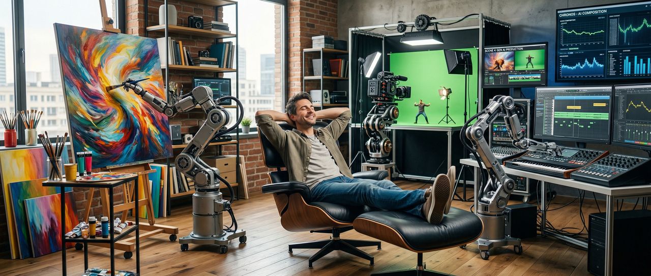 Edytuj zdjęcia, generuj filmy i twórz muzykę. 3 narzędzia AI, które warto znać