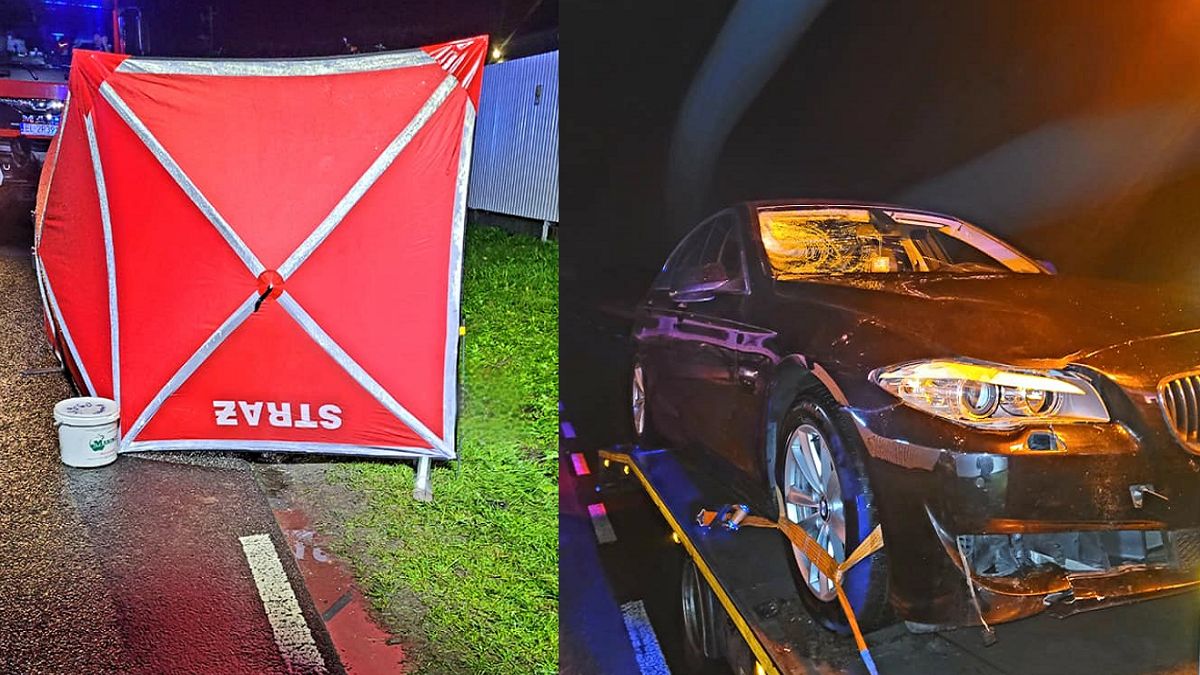 Nie żyje pieszy potrącony na drodze w Wólce Krzykowskiej 