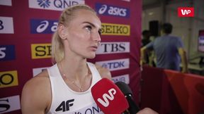 Mistrzostwa świata w lekkoatletyce Doha 2019: Justyna Święty-Ersetic: Jestem w szoku! Popłakałam się na mecie