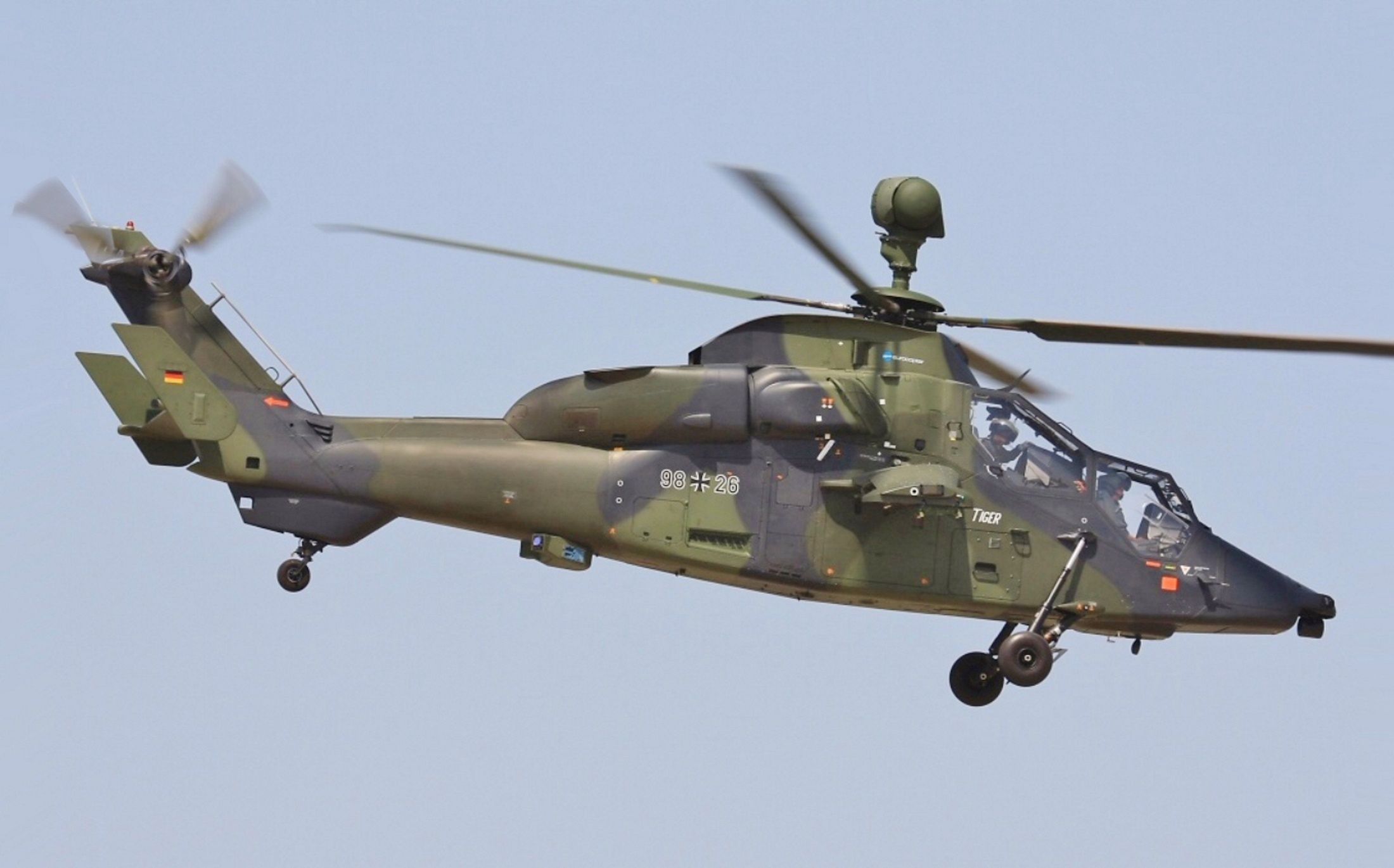 Śmigłowiec Tiger w niemieckich barwach