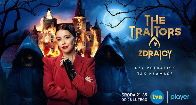 Nowy reality-show „The Traitors. Zdrajcy” w środowe wieczory w TVN, premiera 28 lutego (zwiastun)