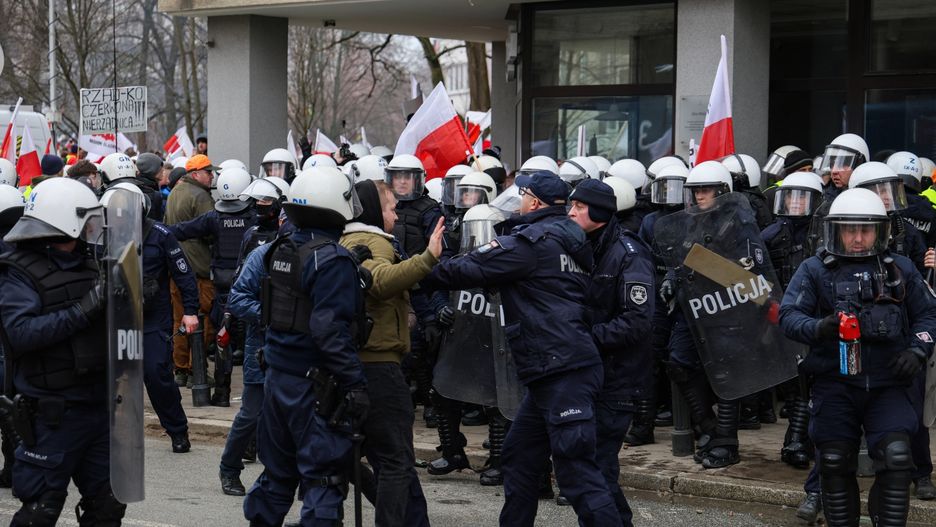 Protest rolników w Warszawie