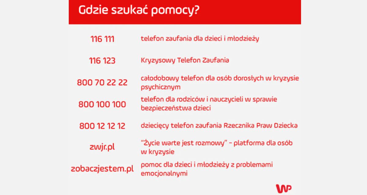 Gdzie szukać pomocy?