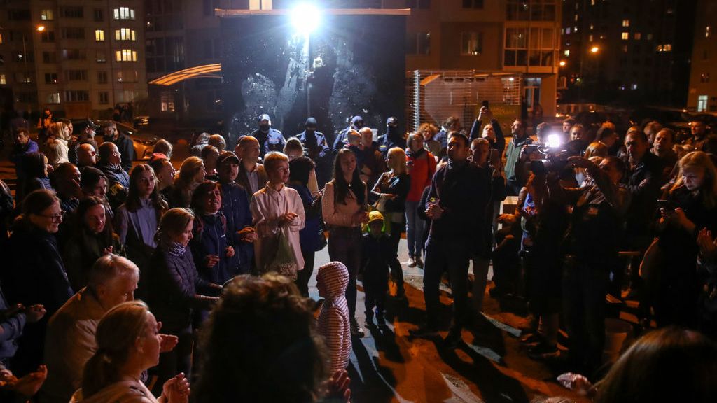 Zdjęcie okładkowe artykułu: Getty Images / Valery Sharifulin\TASS  / Na zdjęciu: protesty na Białorusi