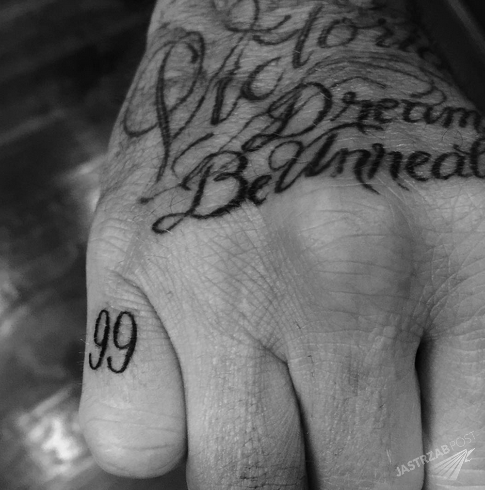 Nowy tatuaż Davida Beckhama
Fot. Instagram