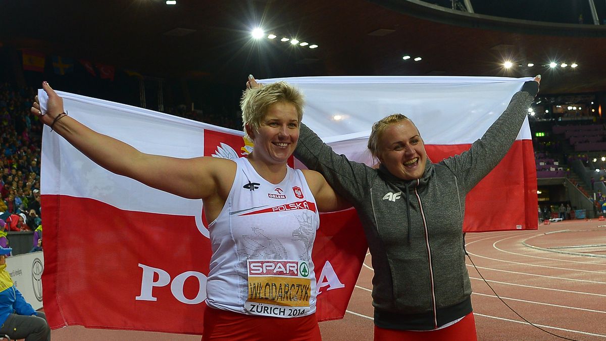 Anita Włodarczyk (z lewej) i Joanna Fiodorow