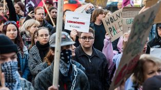 Gdańsk: Uczestnicy demonstracji żądają reakcji władz na działania Izraela