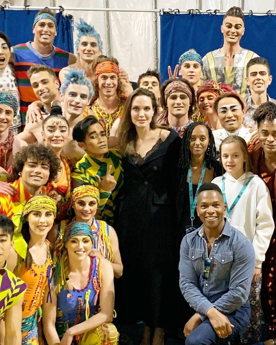 Angelina Jolie z córkami