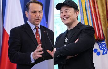 Sikorski zwrócił się do Muska. "Zarabianie na zbrodniach"