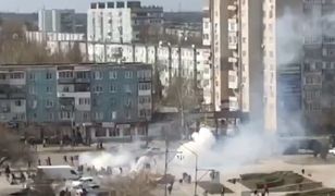 Rosyjskie ataki w okupowanym Enerhodarze. Są ranni wśród cywili