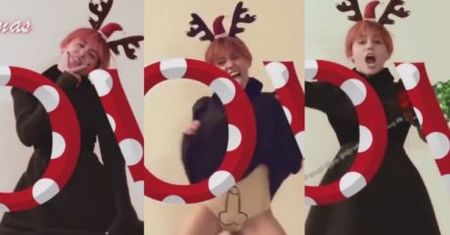 Miley Cyrus w przebraniu... renifera!