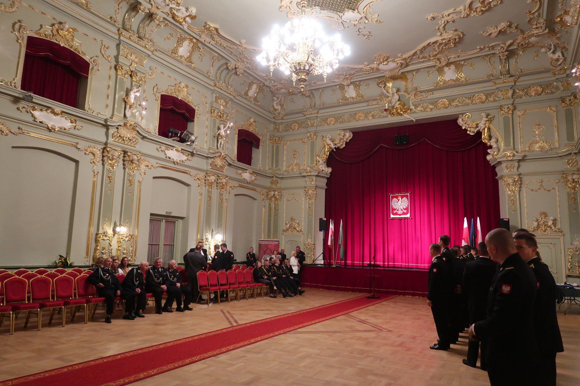 Wnętrze Teatru Zdrojowego w Szczawnie-Zdroju