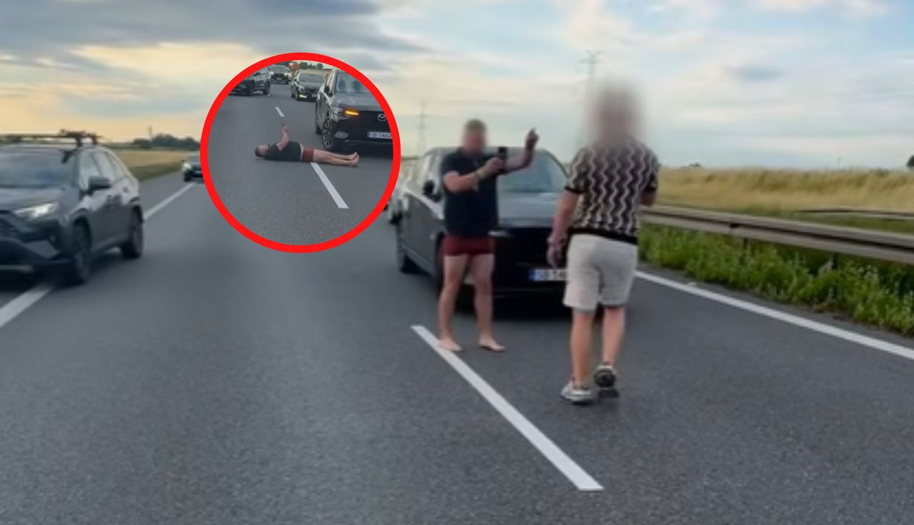 Terroryzował kierowców na A4. Lekarze zdecydowali