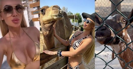 Izabela Macudzińska paraduje w bikini na wakacjach w Omanie, prezentując światu ODCHUDZONĄ figurę (ZDJĘCIA)