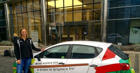 Arval przekazał Seata Ibizę polskiej wioślarce
