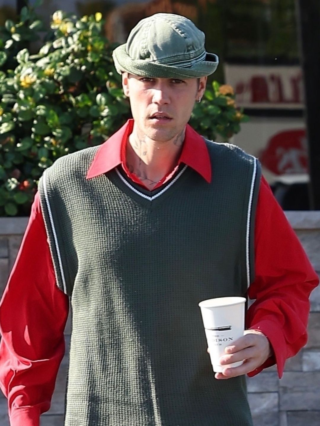 Justin Bieber wybrał się na kawę 