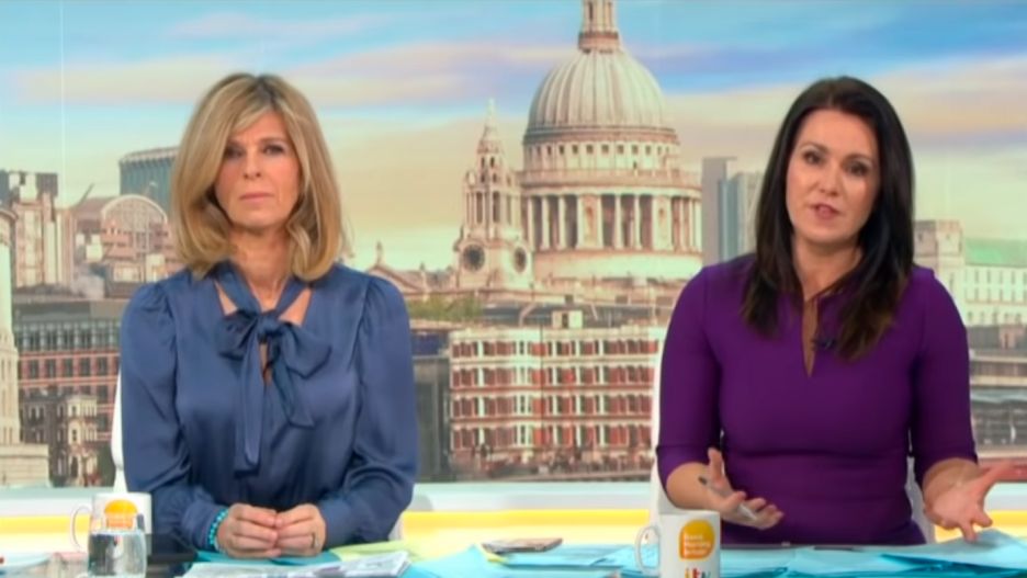 Prezenterki "Good Morning Britain" rozmawiały o śmierci księcia ubrane na kolorowo