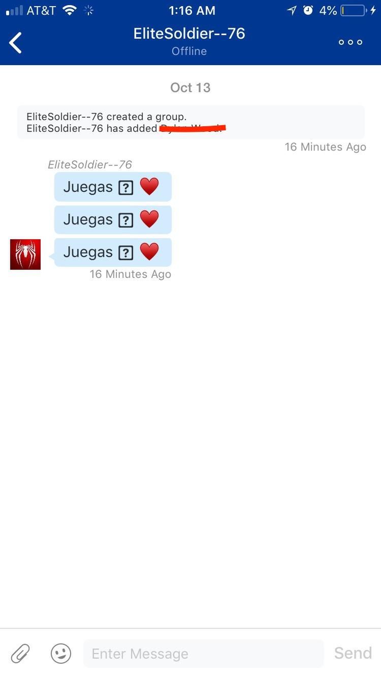 Zrzut ekranu wiadomości zawieszającej konsolę, źródło: reddit.