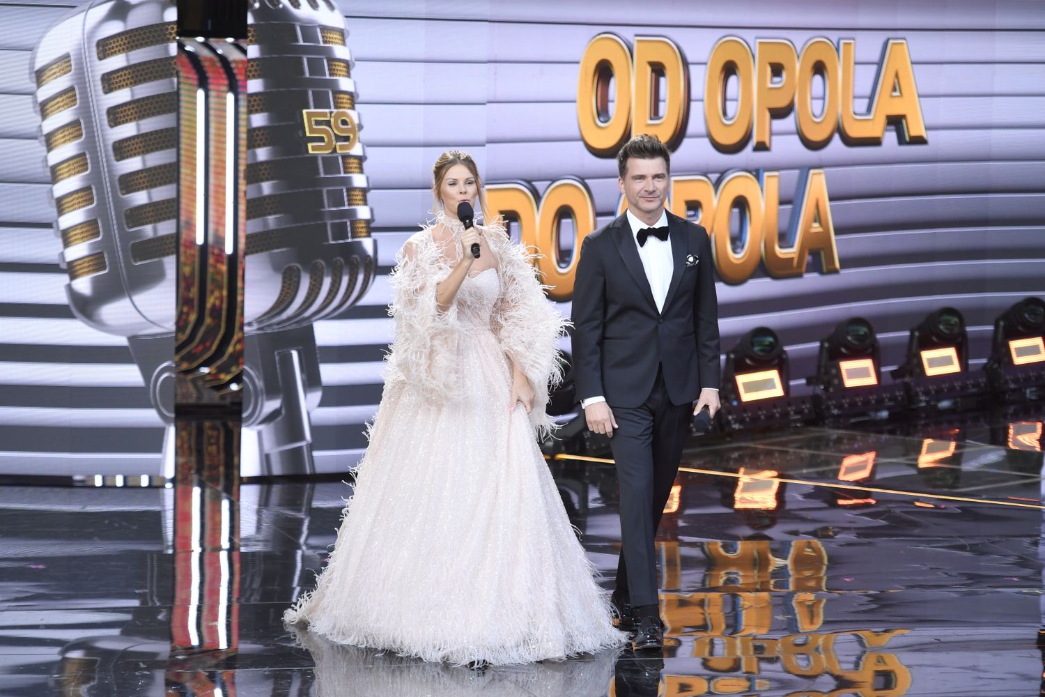 Małgorzata Tomaszewska, Tomasz Kammel - Opole 2022, dzień pierwszy festiwalu