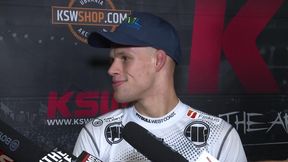 KSW 63. Wikłacz zaskoczył po walce. "Postawiłem sam na siebie i zarobiłem"