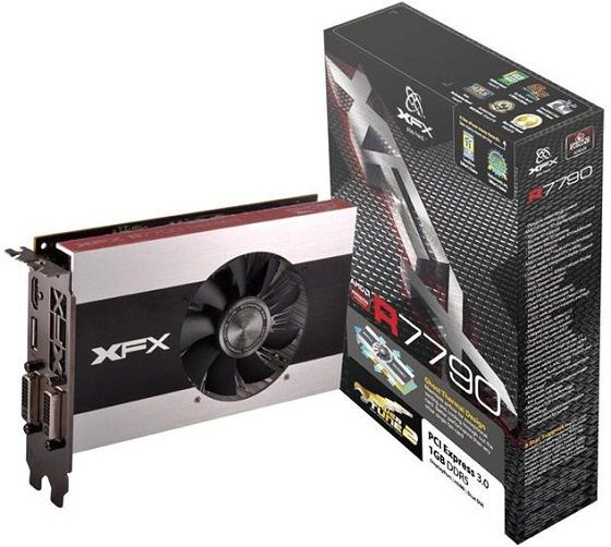 XFX Radeon HD 7790 Core Edition karta graficzna zdjęcie opakowanie