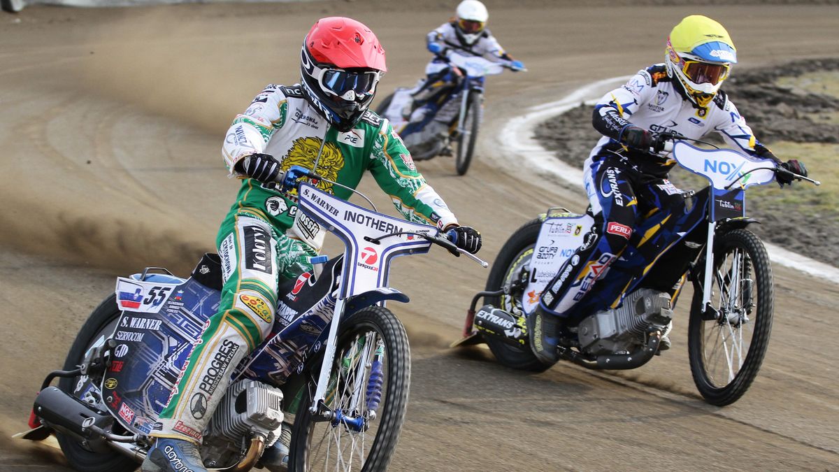 WP SportoweFakty / Tomasz Kudala / Na zdjęciu: Matej Zagar [cz], Dawid Lampart [ż], Oskar Bober [b]