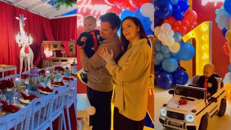 Dominika Serowska i Marcin Hakiel pokazali KULISY 1. urodzin Romea. Było z rozmachem? (ZDJĘCIA)