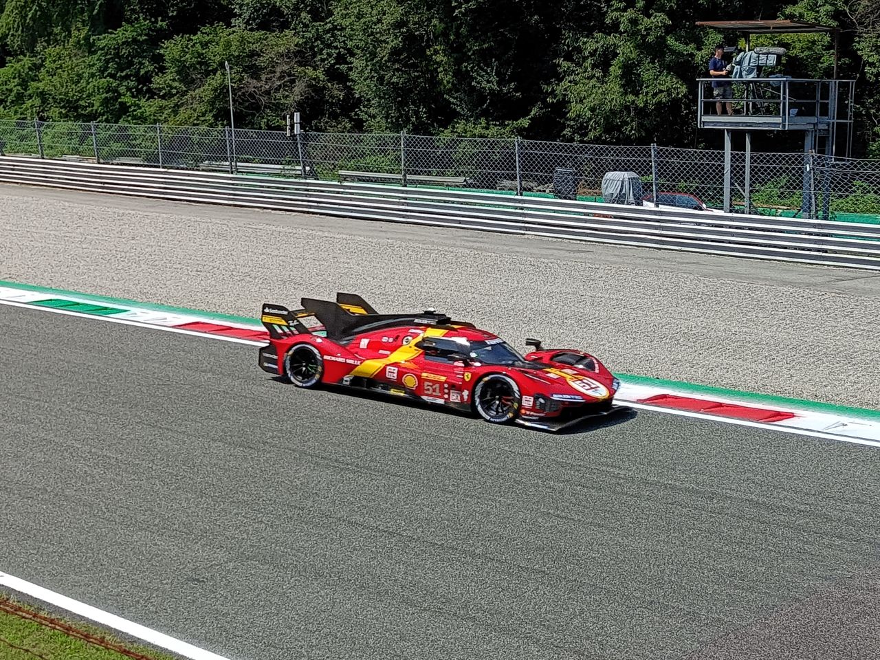 6 Hours of Monza / Ferrari AF Corse #51 / Antonio Fuoco