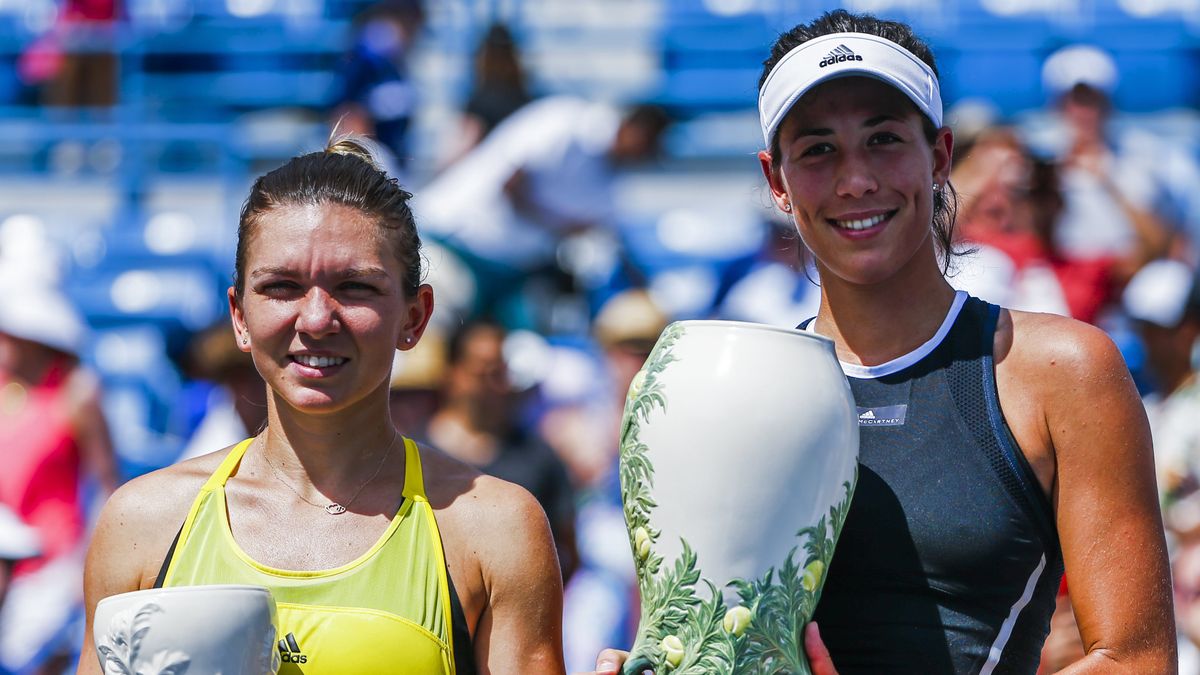 Zdjęcie okładkowe artykułu: PAP/EPA / TANNEN MAURY / Simona Halep i Garbine Muguruza, finalistka i mistrzyni tunieju w Cincinnati 2017