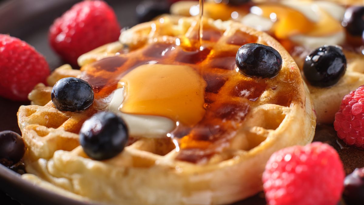 Pyszne gofry, jak z nadmorskiej budki