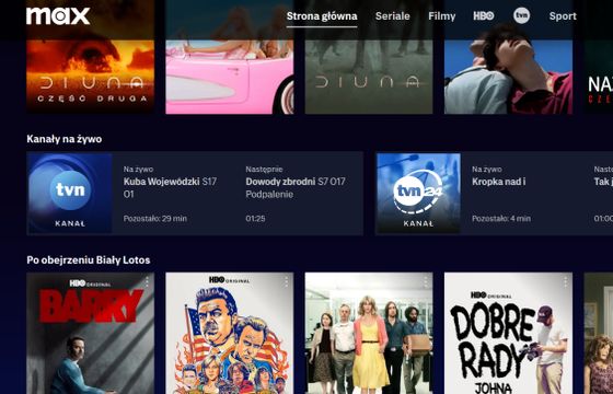 Max wyprzedził w Polsce Disney+, liderem Netflix (top10 platform streamingowych)