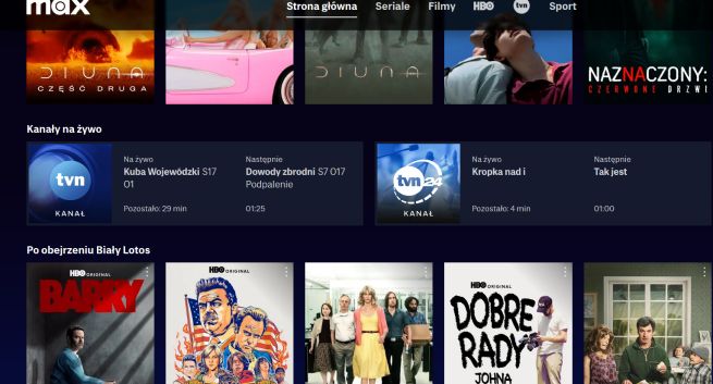 Max wyprzedził w Polsce Disney+, liderem Netflix (top10 platform streamingowych)