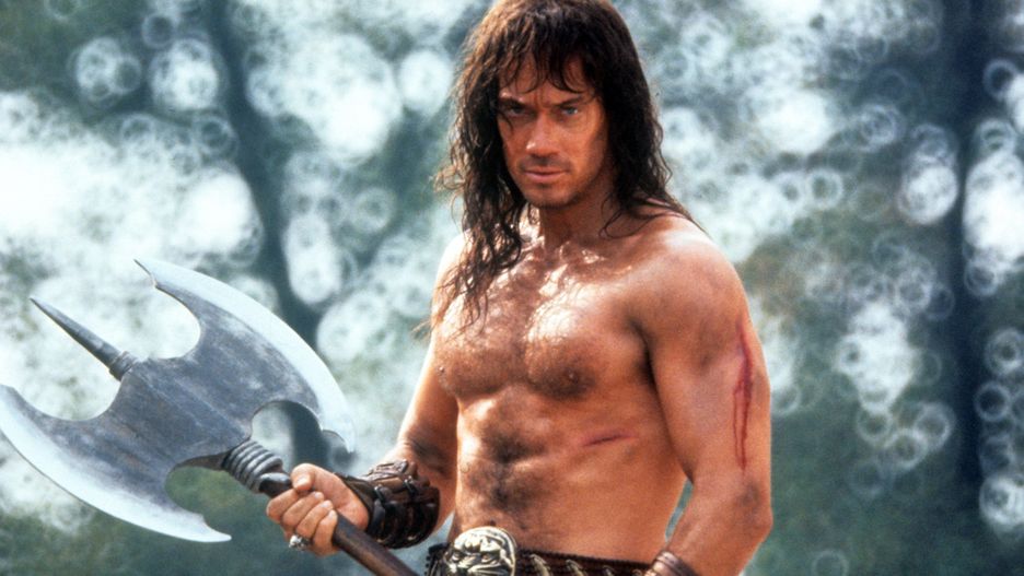 Kevin Sorbo w 1997 w "Kull Zdobywca"