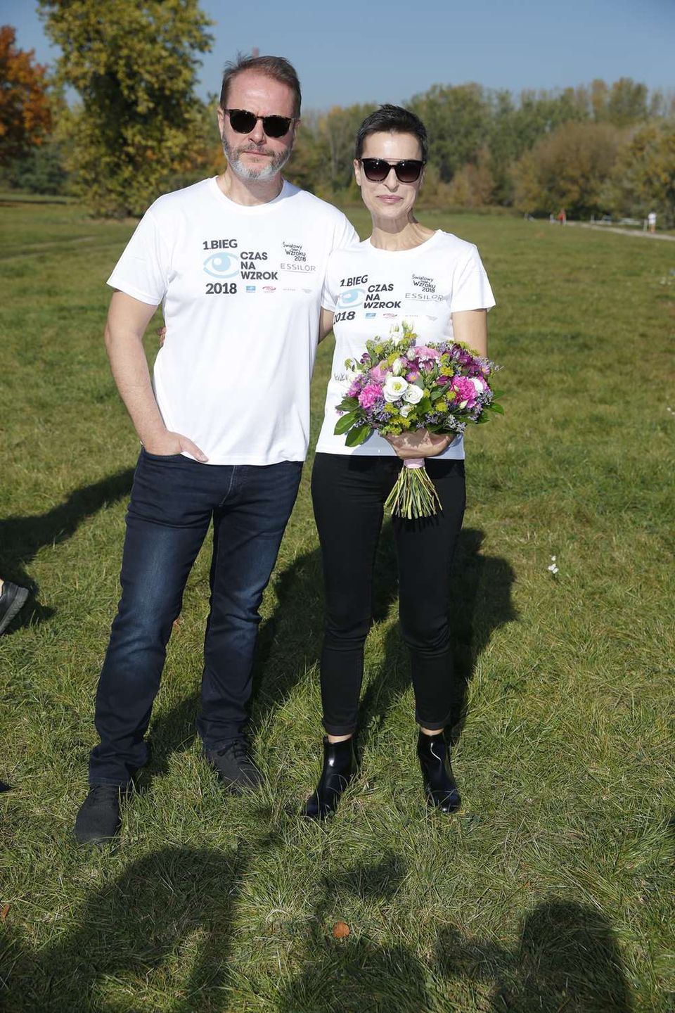 Artur Żmijewski i Danuta Stenka - Bieg Czas na Wzrok 2018