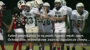 Futbol amerykański to sport dla prawdziwych... dziewcząt