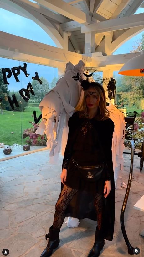 Agnieszka Woźniak-Starak świętuje Halloween