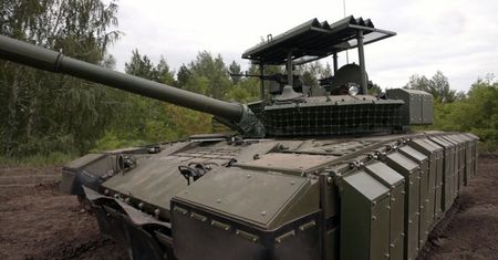 Montują w czołgach "daszki". Kolejne kreatywne rozwiązanie na wojnie
