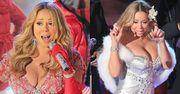 "Świąteczny" biust Mariah Carey (ZDJĘCIA)