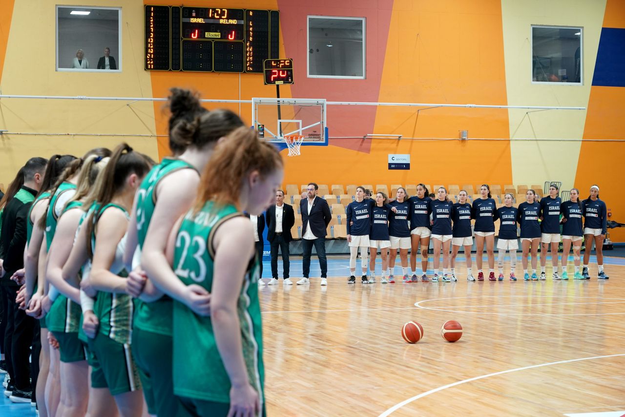 Irish women's basketball team skips pre-match formalities with Israel amid Gaza conflict