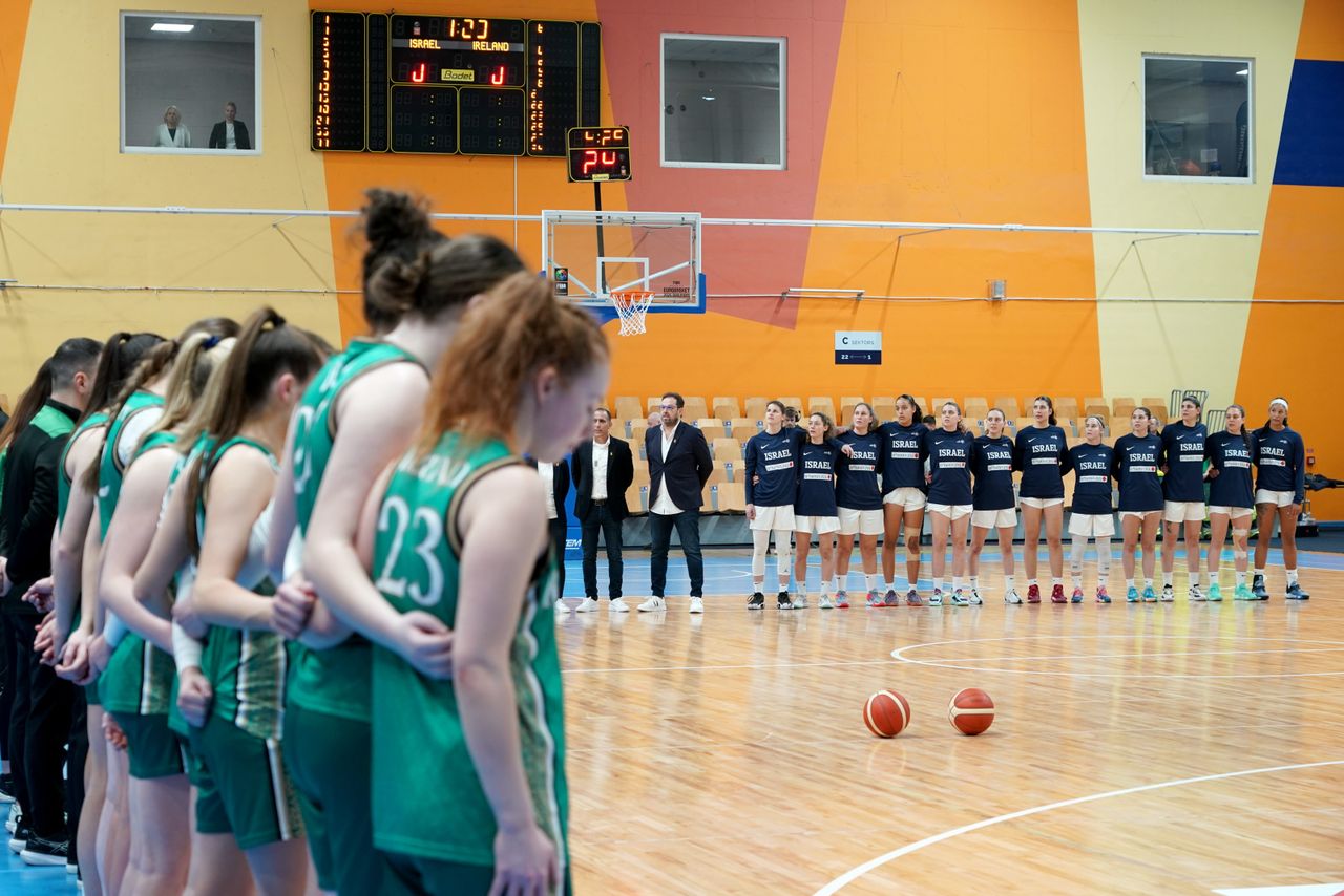 Photo from the Ireland vs Israel match