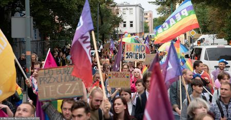 Spłonęła tęczowa flaga, były wyzwiska. Trzeci Marsz Równości w Opolu