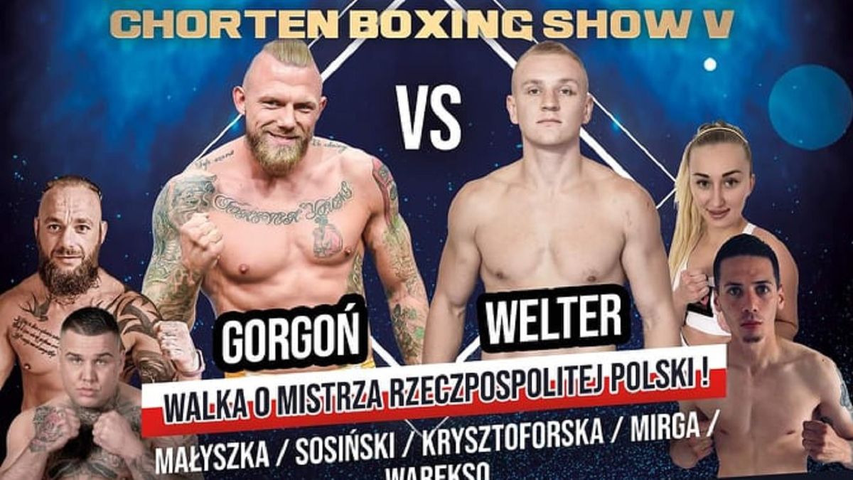 Zdjęcie okładkowe artykułu: Materiały prasowe / Chorten Boxing Show / Na zdjęciu: Przemysław Gorgoń vs Karol Welter