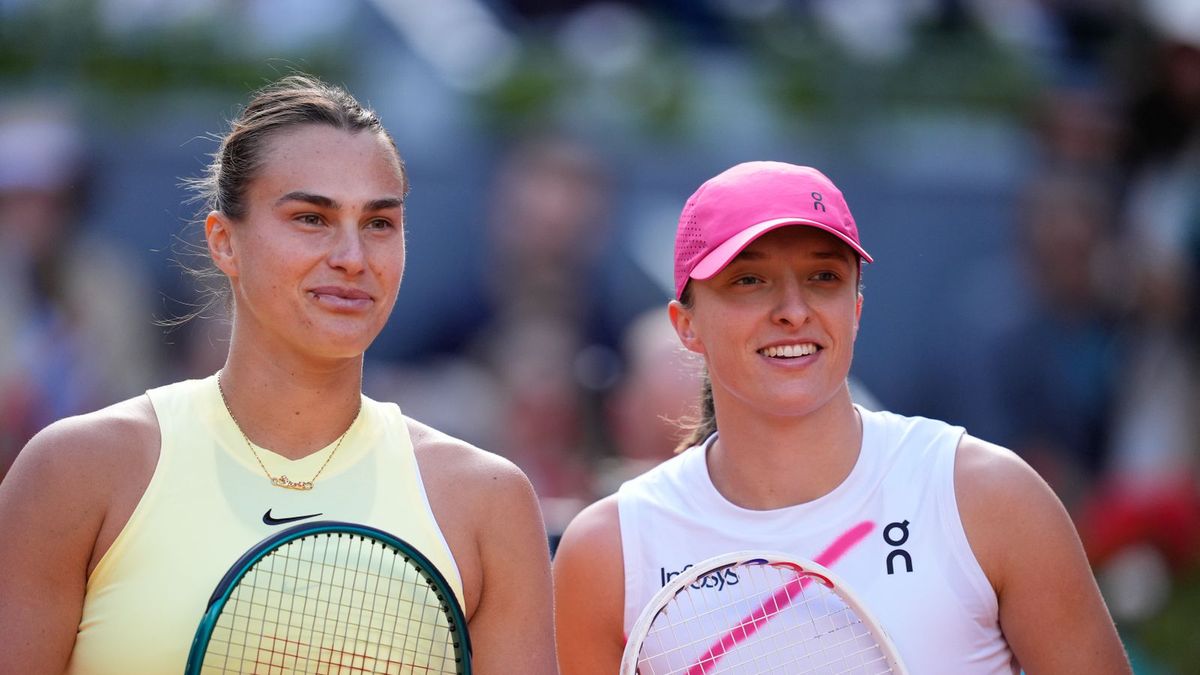 Aryna Sabalenka i Iga Świątek